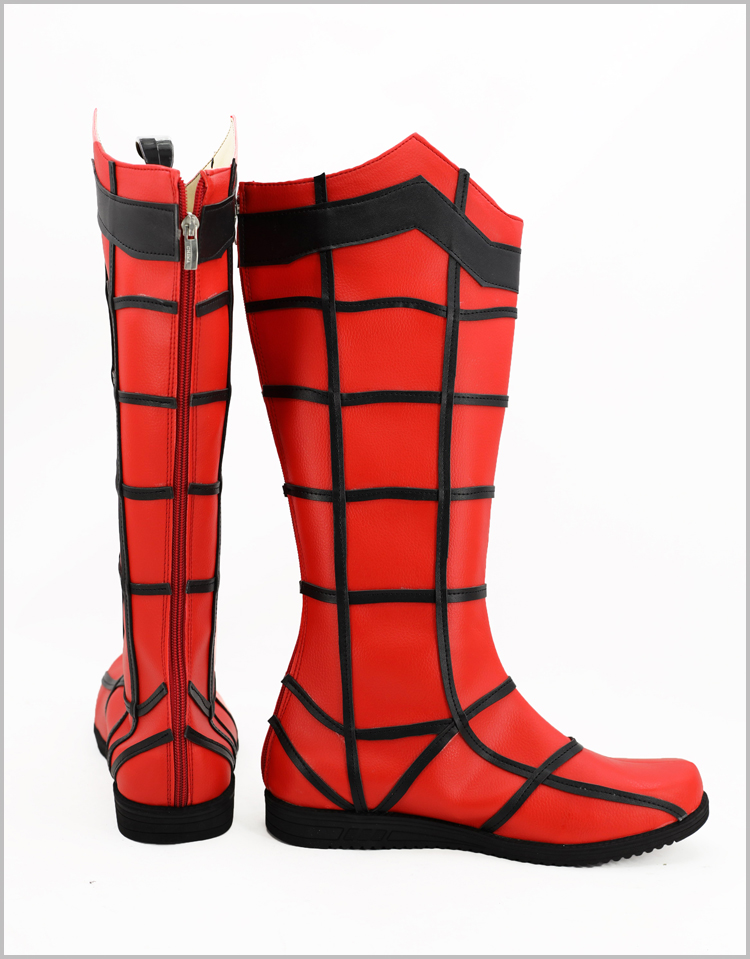 ★スパイダーマン spider-man★ コスプレ靴 ブーツ cosplay 変装 仮装 豪華/華麗/高品質/サイズオーダー
